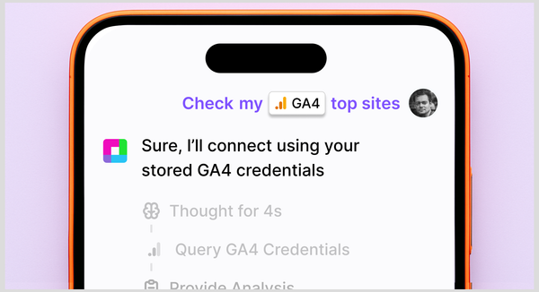 Connect and Talk to Google Analytics in 30 Seconds